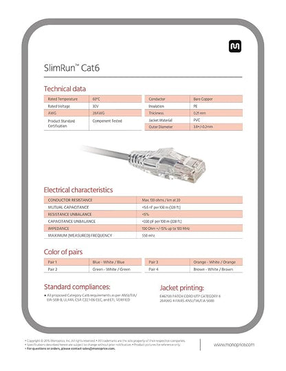 Monoprice 113656 Cat7 Ethernet Patch Cable - Image 8