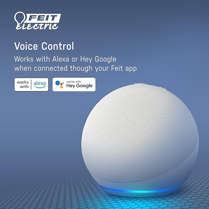 Feit Electric OM60/950CA/AG/3 60 Watt Equivalent WiFi Dimmable, No Hub Required - Image 5