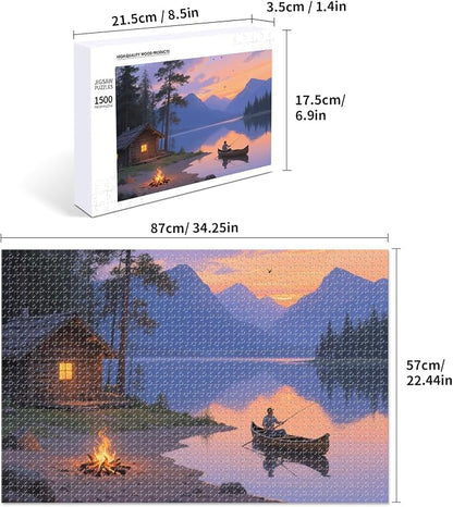 Custom Photo Puzzle – Personalized 1500 Piece Jigsaw Puzzle from Your Photo – - Image 3