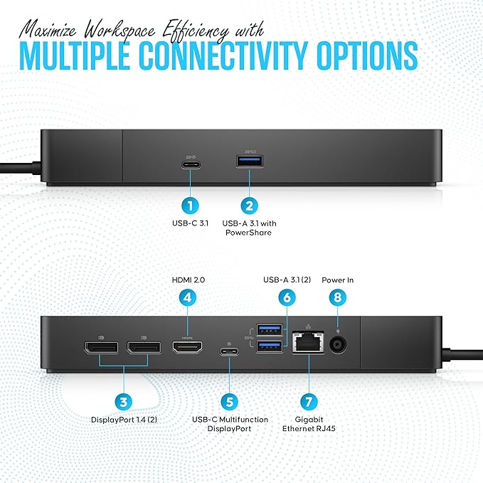 WD19S Docking Station Dual Monitor Bundle - Image 4