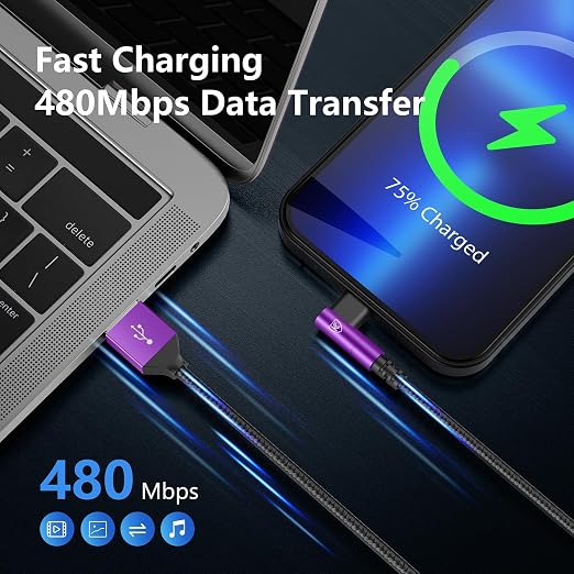 10ft iPhone Charger Cable, Long Fast Charging Cord Compatible - Image 5