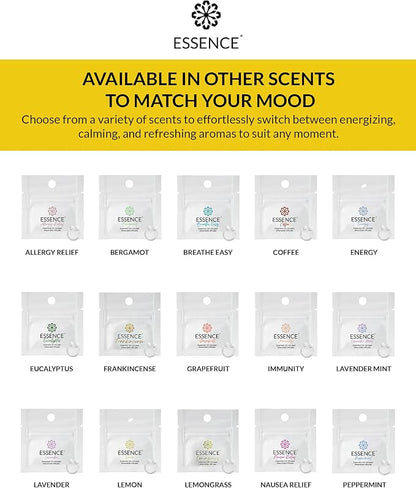 Essence Wearable Aromatherapy Nasal Diffuser – Lemon Essential Oil Nose Ring - Image 7