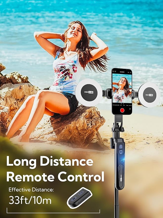 Auto Face Tracking Tripod 360 Rotation, Phone Tripod - Image 6