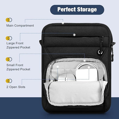 MoKo 13-14 Inch Laptop Sleeve Bag, Fits MacBook Air 13/13.3/13.6 Inch M2/M3 - Image 6