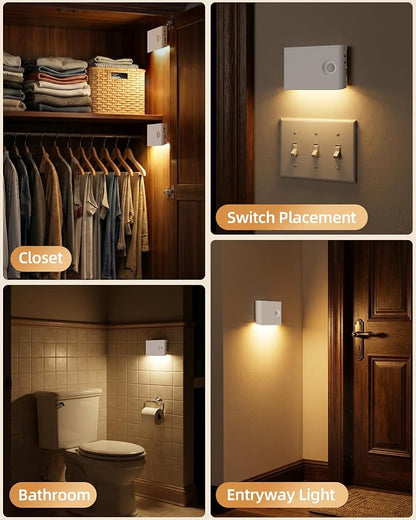 EZVALO Motion Sensor Night Lights, Rechargeable 1500mAh LED Stair Lights - Image 8