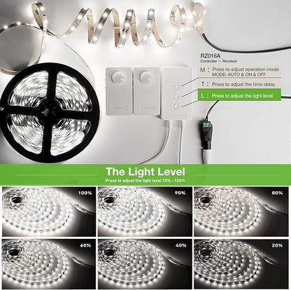 RAYZEEK Wireless Motion Activated LED Strip Lights, 19.7FT LED Strip Lights - Image 5