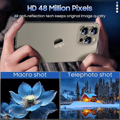 Uyiton Compatible with iPhone 15 Pro/iPhone 15 Pro Max Camera Lens Protector - Image 3