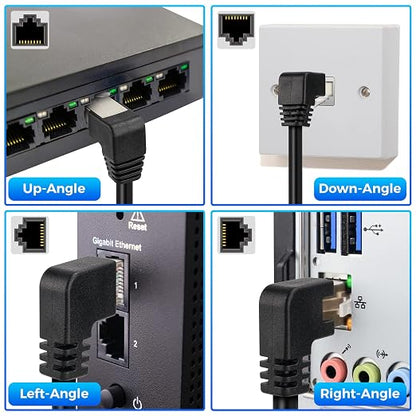Cat 6 Ethernet Extension Cable 5 Pack，Multiple - Image 4