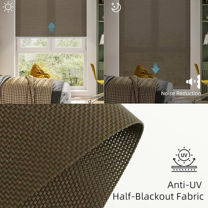SmartWings Motorized Roller Shades 5% Openness Work - Image 5