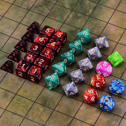 Extended RPG Dice Set 15 x 31 Polyhedral Dice - Image 8
