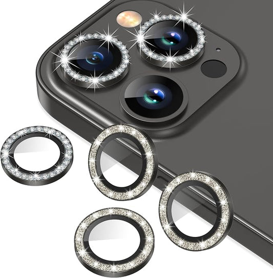 AGVEE 3+3 6 Pack for iPhone 12 Pro Max 6.7" Camera Lens Cover Protector by AGVEE