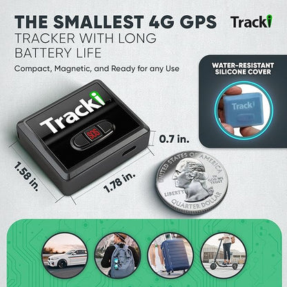 Tracki Mini GPS Tracker, Subscription Required, Cancel Anytime – Universal - Image 2