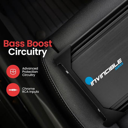Pyle 1Channel 2000W Class D Car Audio System Amplifier, Advanced Protection - Image 5