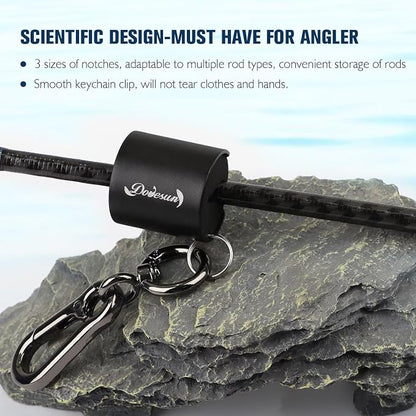 Dovesun Creek Rod Clips Wearable Fishing Rod Holder Clip Fly Fishing Pole - Image 5