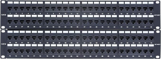 96 Port CAT 6 Patch Panel by Networx