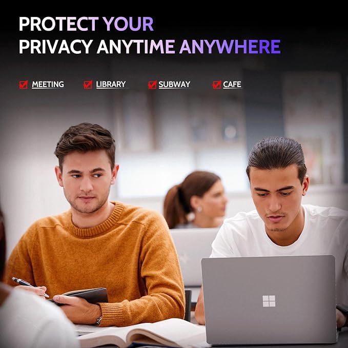 Privacy Screen for 13.5 Inch Surface Laptop 6/5/4/3/2/1, MagicSuction™ - Image 7