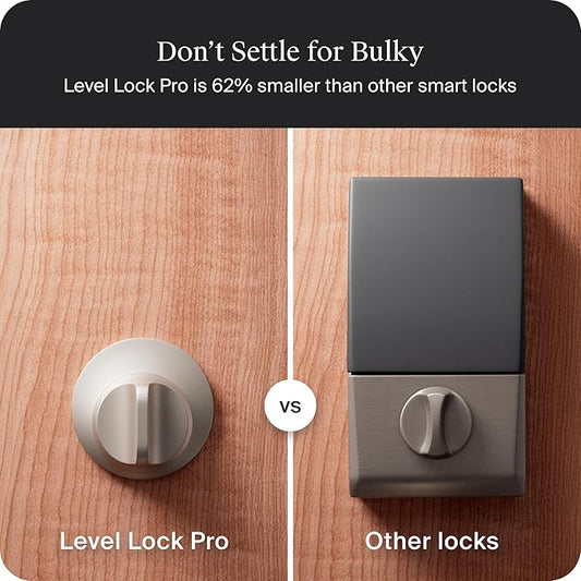 Level Lock Pro - World’s Smallest, Innovative Smart Lock - Matter-Over-Thread - Image 2
