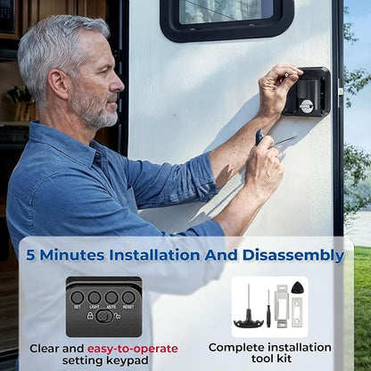 ONNAIS Full Metal RV Keyless Entry Door Lock - Image 6
