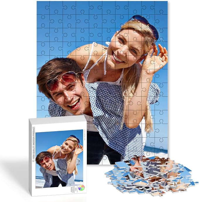 Custom Puzzles from Photos, Personalized Photo Puzzle by RIYAKOO