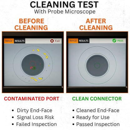 Fiber Optic Cleaning Swabs 100 Pack - Image 6