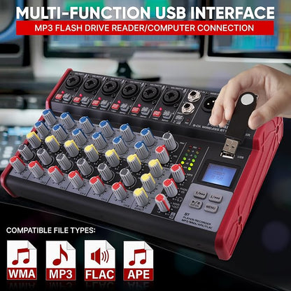 Pyle Professional Wireless DJ Audio Mixer - Image 4