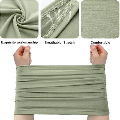Geyoga 6 Pieces Summer UV Protection Cooling Neck Gaiter Face Clothing Neck - Image 3