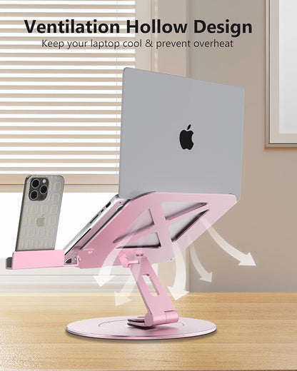 Ultra-Stable Aluminumy Swivel Laptop Stand - Image 3
