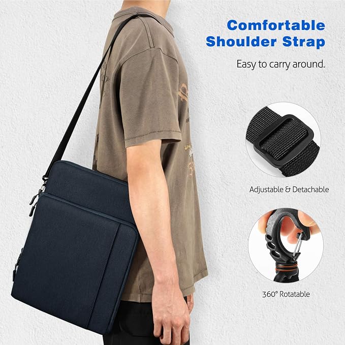 MoKo 12.9 Inch Tablet Sleeve Bag Carrying Case - Image 7