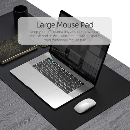 YSAGi Office Desk Pad, Desk Mat, 23.6" x 13.7" Ultra Thin Waterproof PU Leather - Image 4