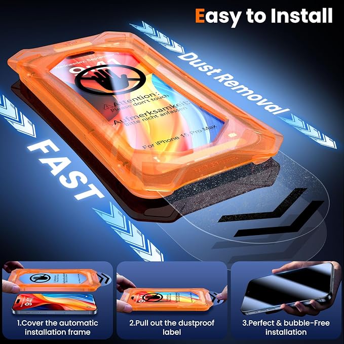 UniqueMe for iPhone 13 Screen Protector - Image 2