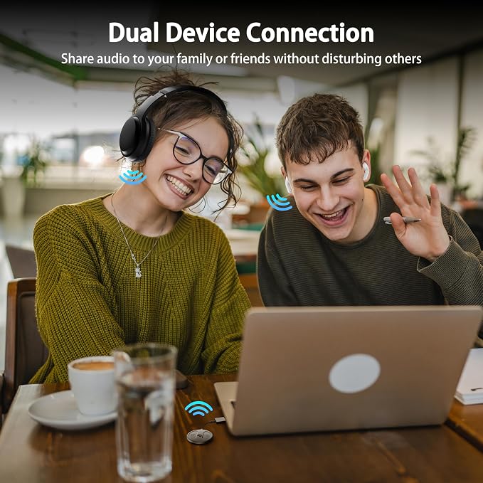 USB-C Bluetooth Adapter for PS5, Plug and Play, Wireless Audio Transmitter for - Image 7