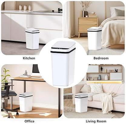 jinligogo 3Pack Bathroom Small Trash Can - Image 7