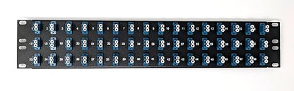 Ultra Spec Cables 48 Port LC Fiber Patch Panel Singlemode 19" - Image 2