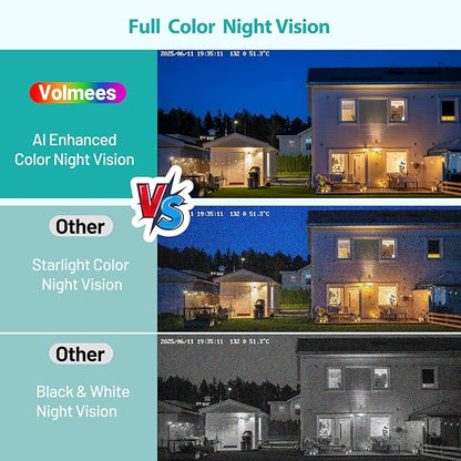2K Window Camera, 5GHz & 2.4GHz WiFi Indoor Dome Camera - Image 3