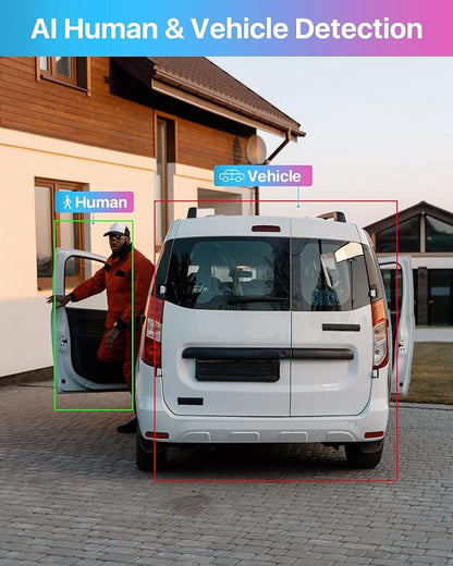 ZOSI 3K Lite 8CH H.265+ Home Security Camera System - Image 2