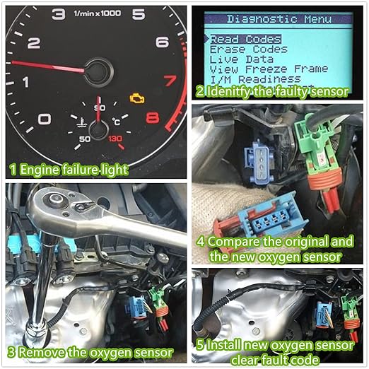 234-4380 O2 Oxygen Sensor Air Fuel Ratio Downstream Compatible - Image 6