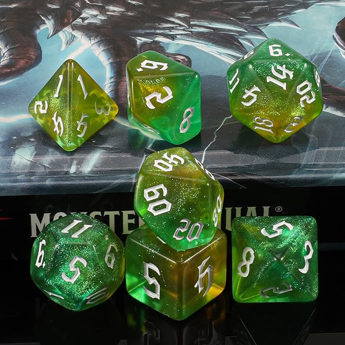 QMAY DND Dice Set -D&D Polyhedral Dice - Image 4