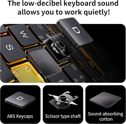 Keyboard Case for 12.9 inch iPad Pro 6/5/4/3rd Gen & 13 inch iPad Air Wireless - Image 7