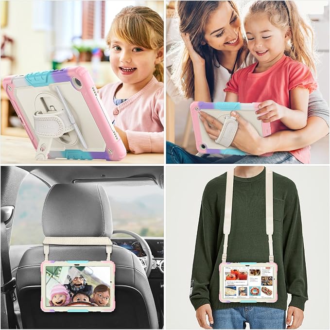 SEYMAC stock Case for Samsung Galaxy Tab A9+ Plus 11'', Full-Body Drop - Image 2