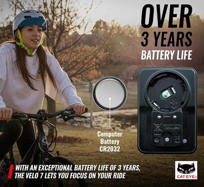 CATEYE Wired Bike Computer – Entry-Level Speedometer and Odometer, Auto - Image 4