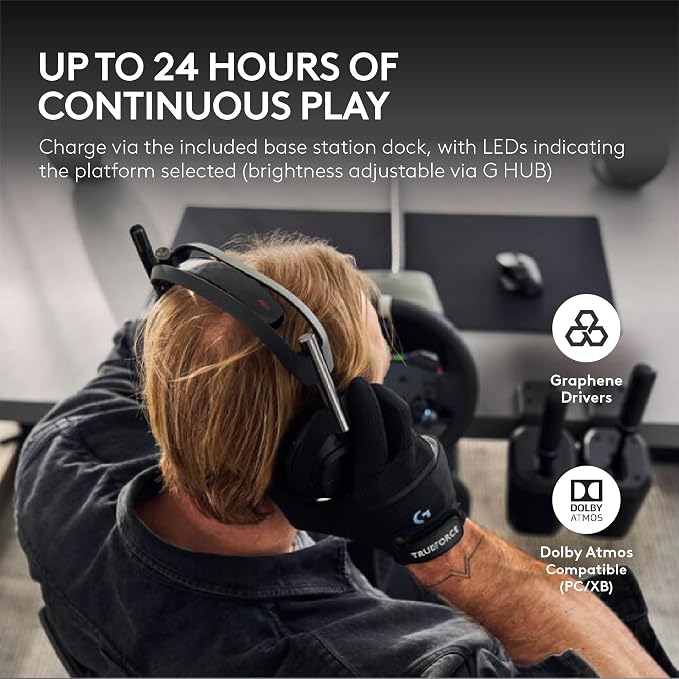 Logitech G Astro A50 X Omni-Platform Wireless Gaming Headset + Base Station - Image 6