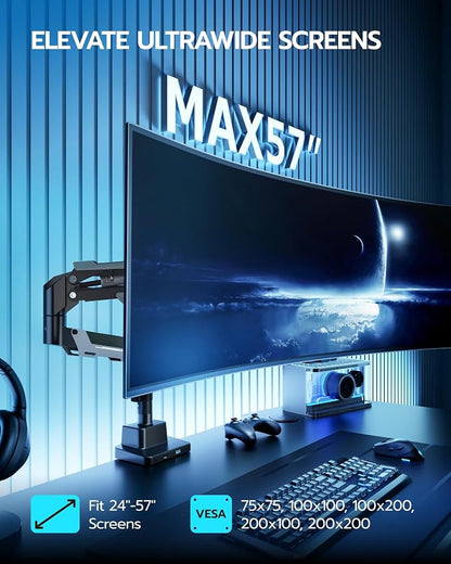 ARES WING Single Monitor Mount - Image 3