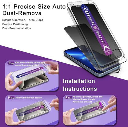 2 Pack Matte Privacy Screen Protector - Image 3