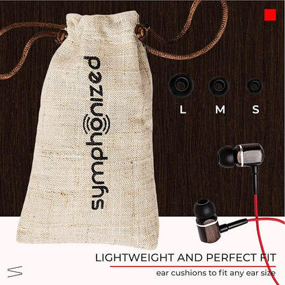 Symphonized MTRX Premium Genuine Wood In-ear Noise-isolating Headphones - Image 6