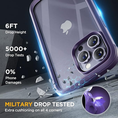 Miracase Glass Series Designed for iPhone 14 Pro Max Case 6.7 Inch, Upgrade - Image 6