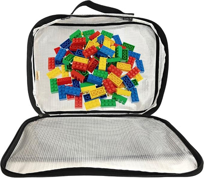 4PC Large Mesh Storage Bag for Board Games, Zippered Bags for Organization - Image 7