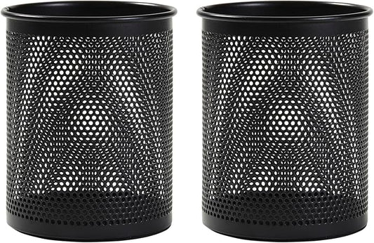 Comix Pen Holder Desk Organizer, Wire Mesh Pencil Cup by Comix