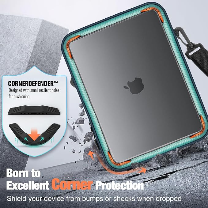 MoKo 13-14 Inch Laptop Sleeve Bag, Fits MacBook Air 13/13.3/13.6 Inch M2/M3 - Image 3