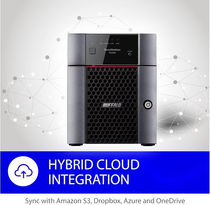 BUFFALO TeraStation 3420DN 4-Bay SMB 4TB Desktop NAS w/Hard Drives Included - Image 7