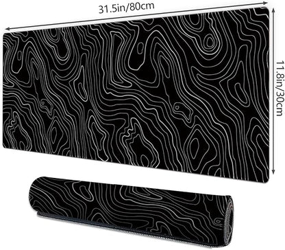 Gaming Mouse Mat Forest Background Pattern XXL XL Large Mouse Mat Long Extended - Image 2